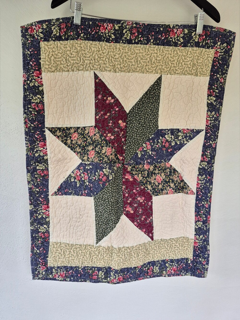 Vintage Quilted Pillowcase Cotton